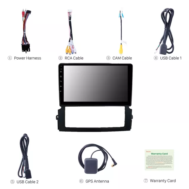 9"android 10, bilstereo KIA SORENTO(2004---- 2008) gps,blåtand,CarPlay  ,32GB,,wifi