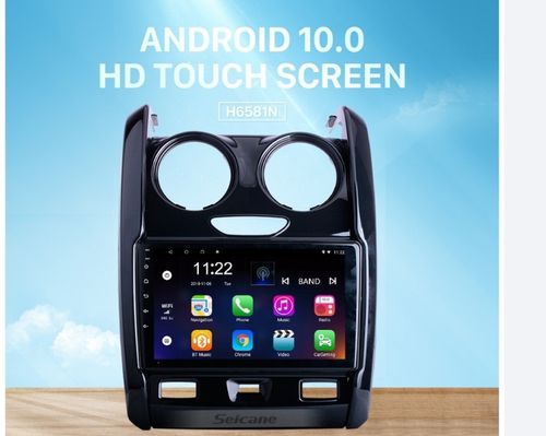 9"android 12,bilstereo  Renault Duster (2015--2020)gps wifi carplay android auto blåtand rds Dsp RAM:4GB,ROM:64GB,4GSIM