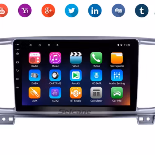 9"android 10,bilstereo  KIA Sportage (2018--2019) GPS, wifi, 32GB, blåtand, carplay