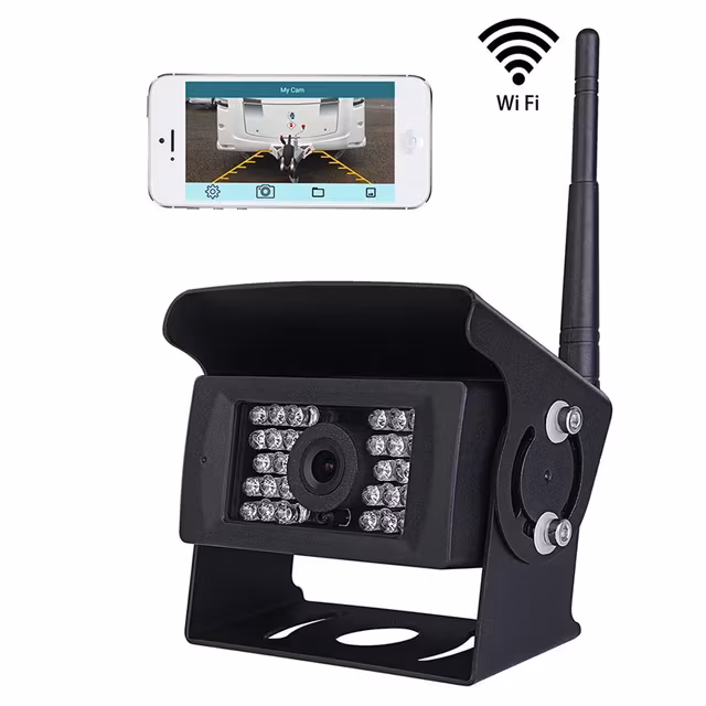 30 meter Wifi backkamera till  truck,buss, minibuss,djurtransportbil,husbil