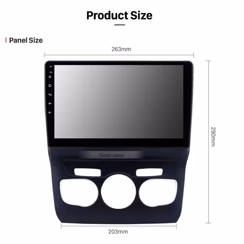 10,1"android 10  bilstereo Citroën C4 (2013--- 2016) gps,carplay, wifi,blåtand  32gb