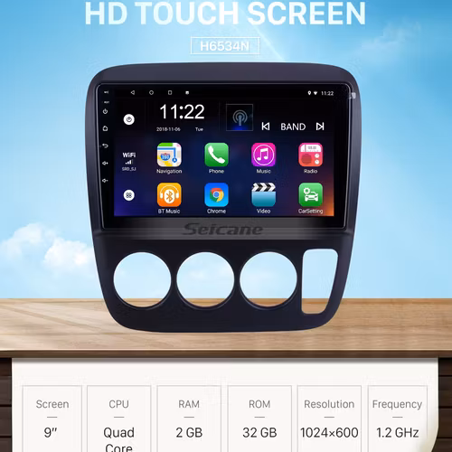 9"android 10,bilstereo Honda (1998---2000)gps, 32GB, blåtand  carplay, wifi