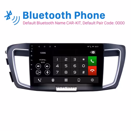 10,1" android 10,bilstereo Honda accord 9  år 2016