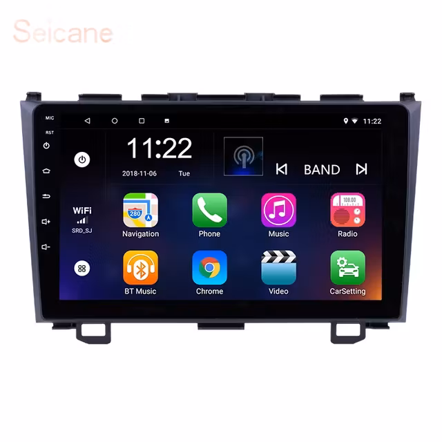 9"android 10,bilstereo Honda  crv(2006---2011) gps, 32GB, blåtand  carplay  ,wifi