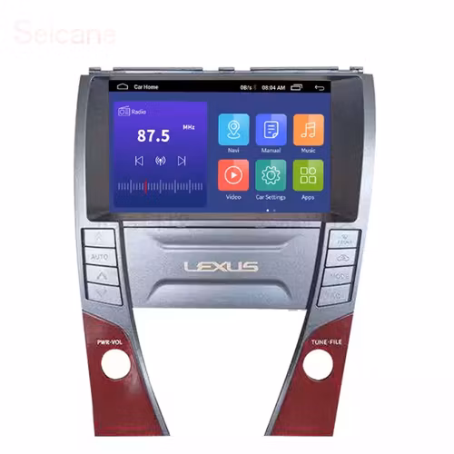 9"android 13,bilstereo Lexus E240 ,E350 (2006--2012) gps,carplay, android auto,wifi Bluetooth,,RAM: 4GB, ROM : 64 GB, 4G LTE