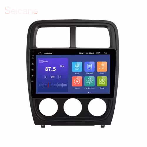 9"android 12,bilstereo  Dodge caliber (2010-- 2012) gps,wifi,carplay,android  auto, Rom:64GB,Rom:4GB,blåtand, 4GSIM