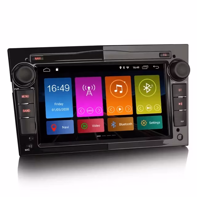 7"android  10,Opel  bilstereo  32 gb, wfi,carplay  ,android auto, RDS, WiFi, blåtand rds,FM radio,AM radio