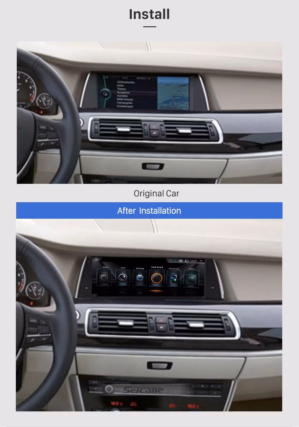 10,25"android 10, BMW 5 series F10/F11 NBT System (2013-- 2016) 32gb,wifi,blåtand, carplay,  RDS,GPS,
