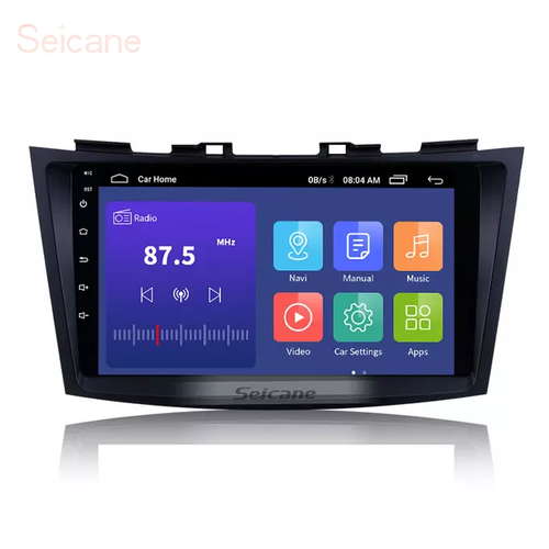 9"android 10,bilstereo Suzuki Swift (2011--2013) gps 32gb  carplay  android auto, wifi blåtand  rds Fm radio