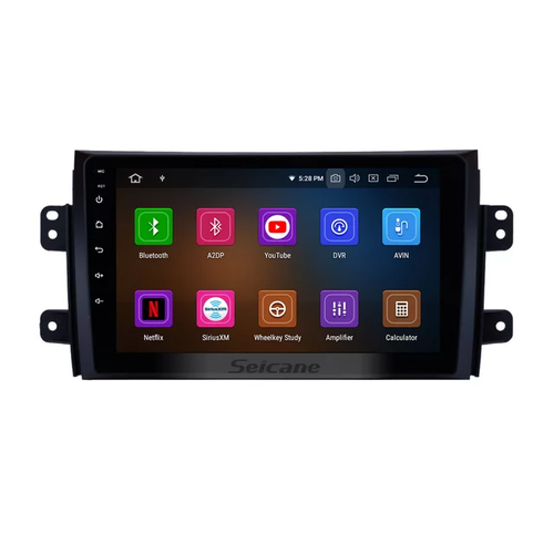 9"android 10 bilstereo Suziki Sx4 (2007--2015) gps, carplay, android auto  ,blåtand, wifi   32GB   rds ,fm radio