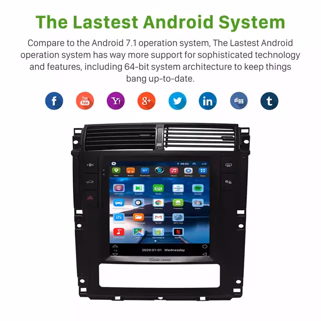 9,7 " android 10, bilstereo Peugeot  405 ( år 2012) wifi, gps  android auto, rds,carplay  32gb,