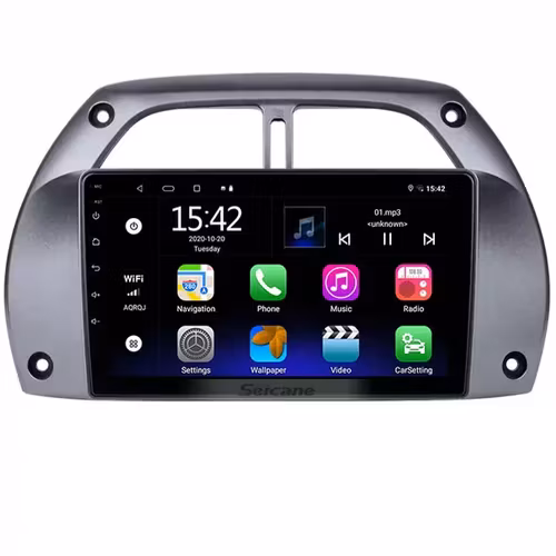 9"android 10,bilstereo Toyota Rav4(2001--2006) wifi, gps,bluetooth, 32GB, rds, carplay, android auto