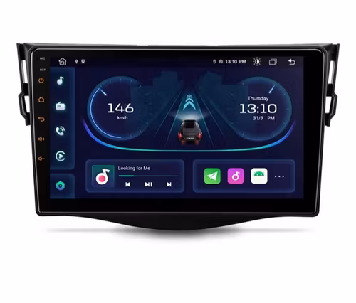 9"android 11,bilstereo  Toyota  Rav4( 2006--2012) Gps,wifi 32gb,carplay, android auto, blåtand, rds