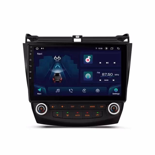 10,1" android 11 bilstereo  Honda accord (2003--2007) 4gb ram minne, wifi,64gb  flash minne, rds,blåtand carplay, android auto