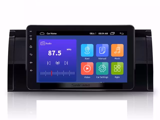 8" android 10,bilstereo   BMW E39,520i,523,i,525i ,M5,E38,X5,E53,Range Rover, carplay,android auto