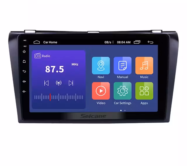9"android10   bilstereo Mazda 3 (2004--2009) gps,carplay, androidauto, RDS, WiFi ,32GB,Blåtand)