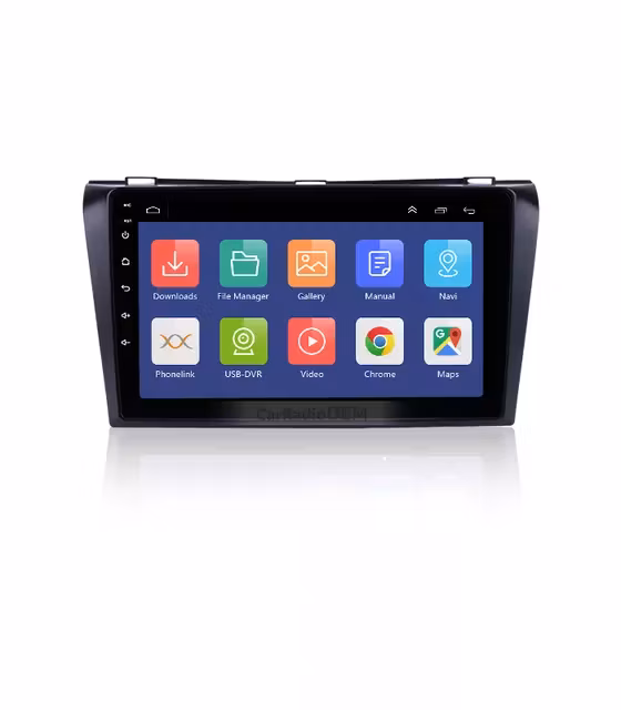9"android10   bilstereo Mazda 3 (2004--2009) gps,carplay, androidauto, RDS, WiFi ,32GB,Blåtand)