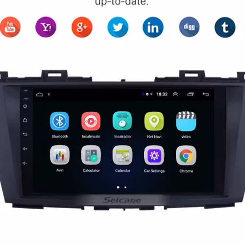 9"android 10,bilstereo  Mazda 5 (2009---2012) gps, wifi, 32GB  RDS, carplay, blåtand, android auto