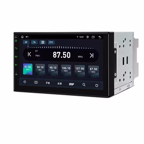 7"android 11, universal dubbel Din bilstereo  ,pekskärm, gps  32gb ROM ,  Dsp,carplay, android auto, rds,blåtand, wifi