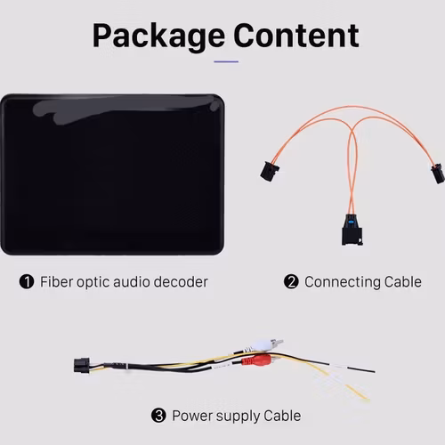 Optisk fiber dekoder box BMW E65/E66 ( 2002---2008)
