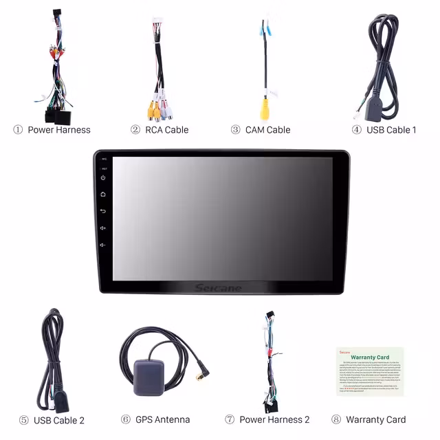 9"android 10  bilstereo Fiat Ducato  ( 2006---2016) gps, carplay, blåtand , Rds,64GB ,android auto