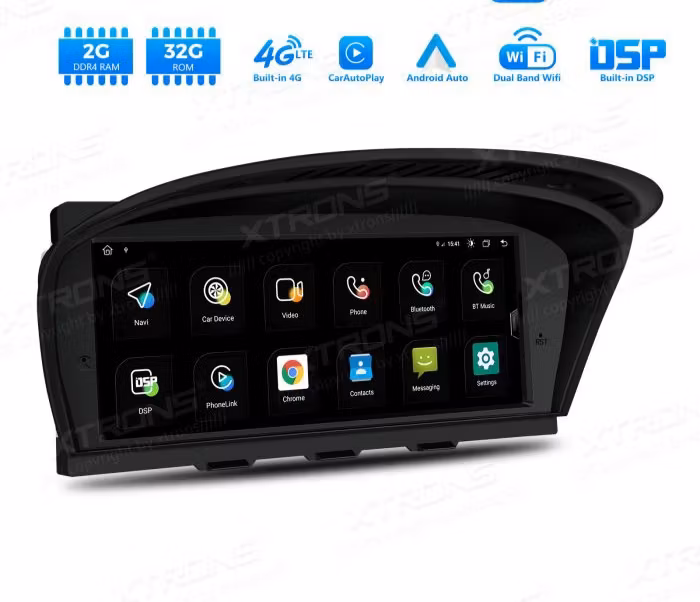 8.8"android 10, bilstereo  BMW 3 series,E90,E91,E92,E93, BMW 5 Series E60 E61 E63 E64, CCC System (2005--2008) wifi,gps  32gb  Dsp  carplay, android auto, blåtand