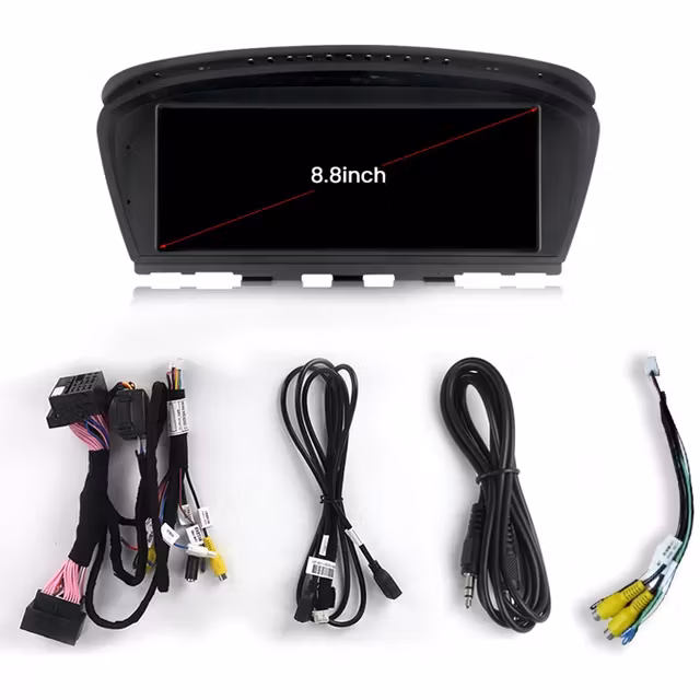 8.8"android 10, bilstereo  BMW 3 series,E90,E91,E92,E93, BMW 5 Series E60 E61 E63 E64, CCC System (2005--2008) wifi,gps  32gb  Dsp  carplay, android auto, blåtand