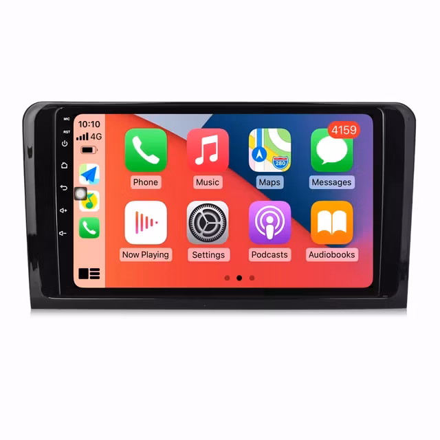 9"android 11   bilstereo Mercedes Benz M-Class GL-Class ML (2005-2009) auto radio gps ,carplay   android auto, RDS, DSP,64GB
