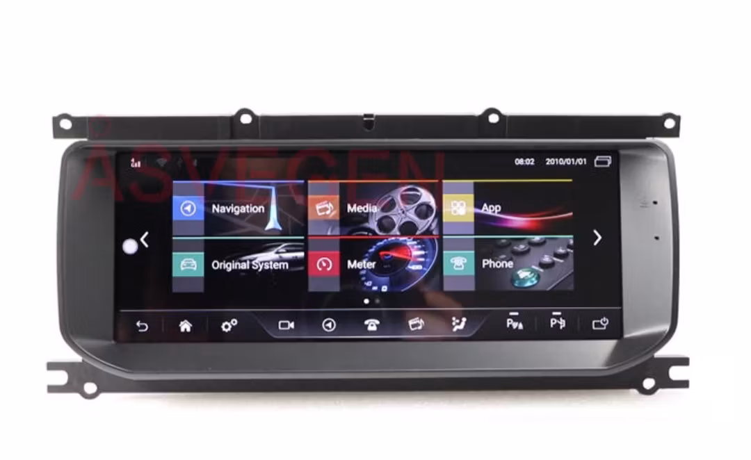 10.25"android 10, bilstereo Range Rover Evoque ( 2014---2018) 128GB,gps,wifi  DSP,wifi,blåtand, RDS,carplay, android auto