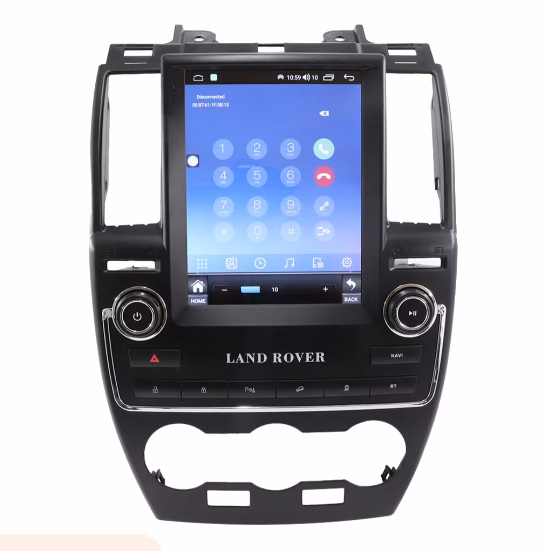 9 7"android 9, bilstereo Land Rover Discovery  freelander ,32gbwifi, carplay, android auto, DSP,blåtand