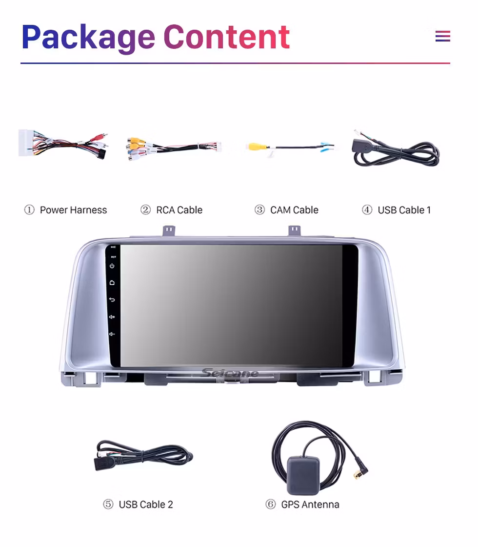 9"android 10  bilstereo  kia K5 år 2016   gps 32gb Dsp carplay android auto blåtand wifi