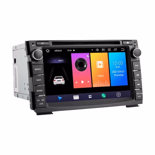 7"android 12 bilstereo  dvd spelare KIA CEED (2010 ---2012) gps wifi carplay  android auto ram: 4GB,ROM: 64GB, 4G LTE