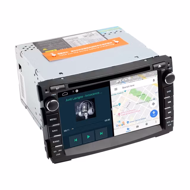 7"android 12 bilstereo  dvd spelare KIA CEED (2010 ---2012) gps wifi carplay  android auto ram: 4GB,ROM: 64GB, 4G LTE