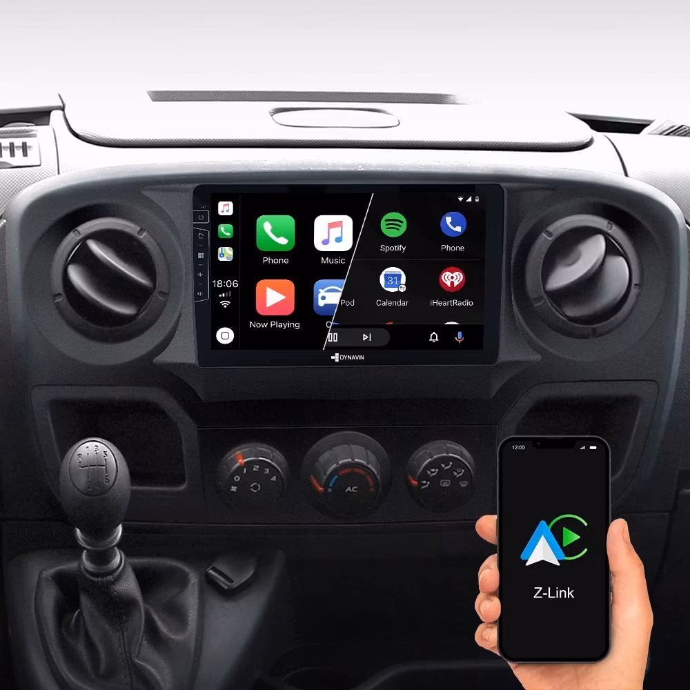 10,1" android 12 bilstereo Renault  Master (2010--2022) gps wifi carplay android auto ROM:64GB,RAM:4GB, Blåtand RDS  4GSIM