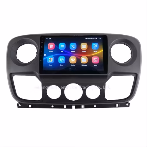 10.1" android 12.bilstereo Nissan  NV400 (2010--- 2021) gps wifi carplay android auto blåtand rds Dsp Rom.: 64 GB, RAM: 4GB, 4GSIM