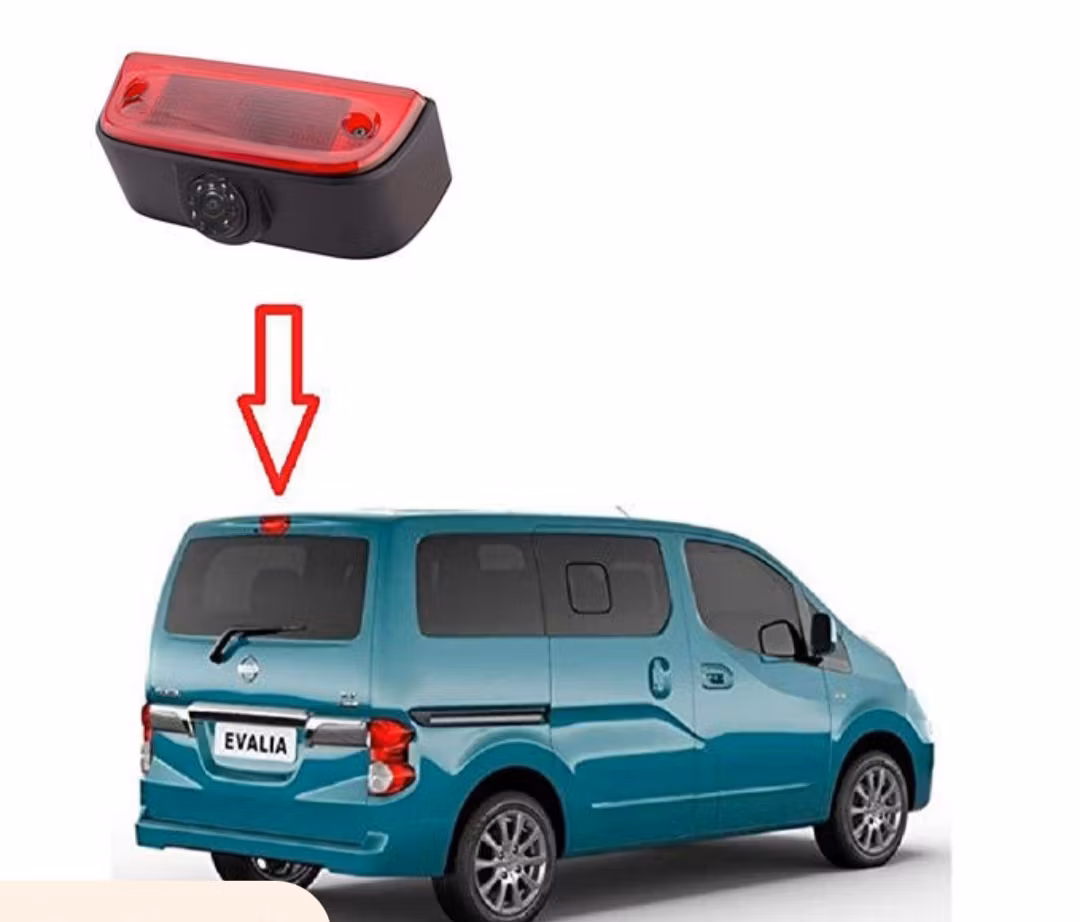 Vattentät HD bakkamera med rött bromsljus Nissan nv200 ( 2010---2017)