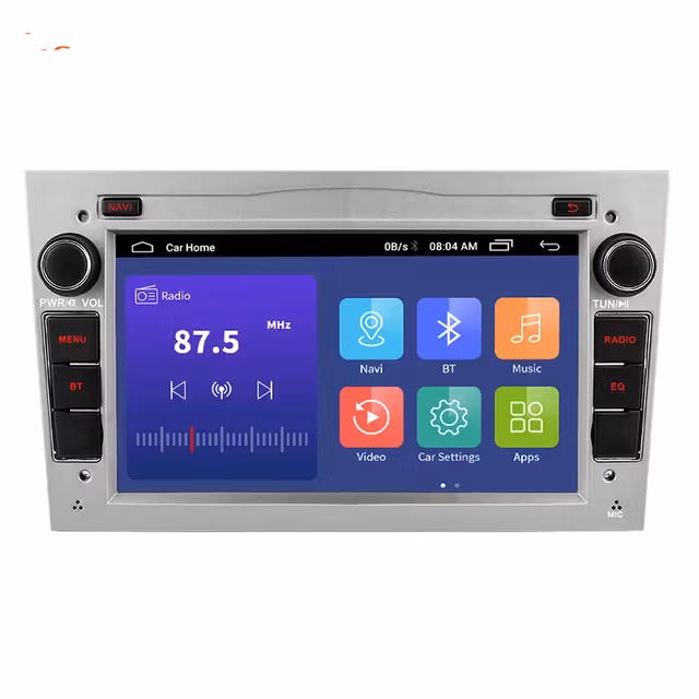 7"android 10,bilstereo Opel Corsa (2006--2011) gps wifi carplay android auto blåtand rds Dsp 32gb
