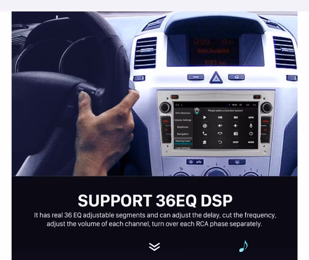 7"android 10,bilstereo Opel Corsa (2006--2011) gps wifi carplay android auto blåtand rds Dsp 32gb