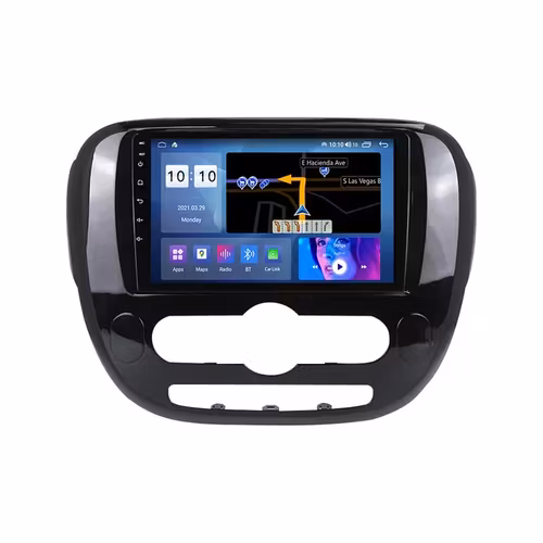 9"android 11,bilstereo  Kia Soul (2014 --2018) gps wifi carplay android auto blåtand rds Dsp 32gb, 4G