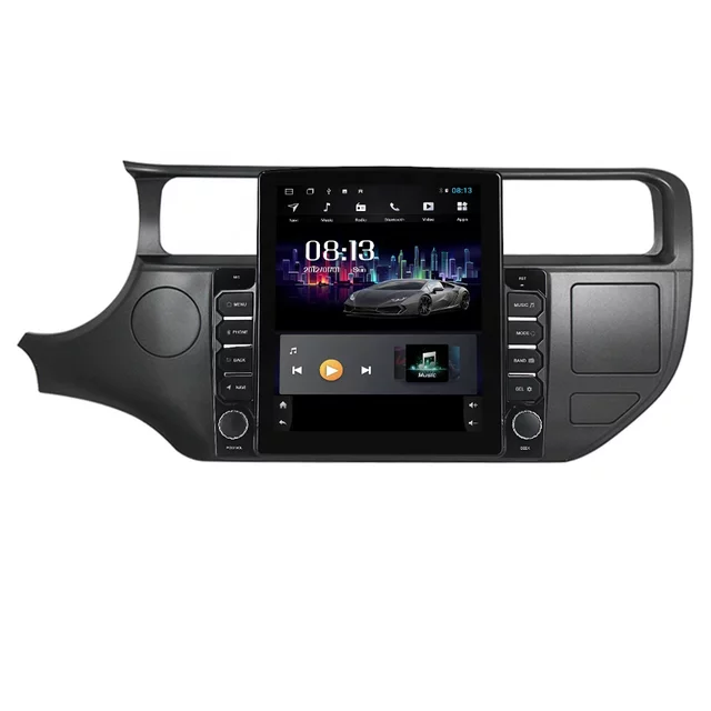 9"android 11,bilstereo  Kia  Rio (2011--2014) gps wifi carplay android auto blåtand rds Dsp 32gb  4G