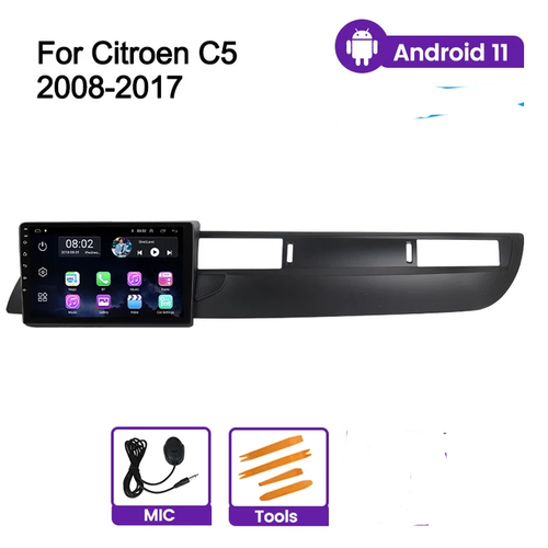 9"android 11 bilstereo Citroën C5 ( 2008---2017) gps wifi carplay android auto blåtand rds Dsp 32gb  4G