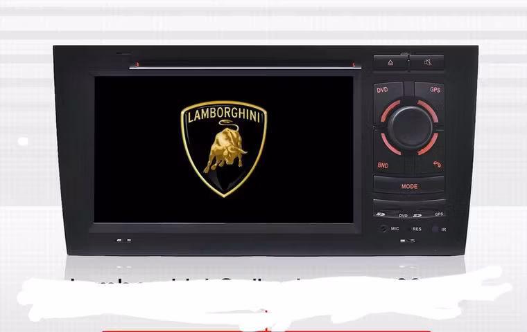7"android 12, bilstereo  Lamborghini gallardo (2004---2015) gps ,64gb,wifi,android auto, blåtand,carplay, 4G, dvd-spelare