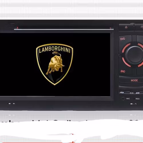 7"android 12, bilstereo  Lamborghini gallardo (2004---2015) gps ,64gb,wifi,android auto, blåtand,carplay, 4G, dvd-spelare