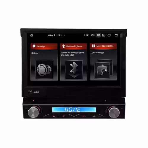 7"android 11 löstagbar front panel universal  bilstereo . Gps Ram : 4GB Dsp 64gb FM Blåtand  carplay android auto dvd-spelare  4G wifi