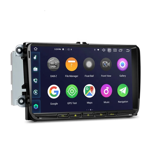 9" android 11 bilstereo Vw Amarok,Caddy Golf Passat touran (2004--2015) gps wifi carplay android auto blåtand rds Dsp  128GB ,4G-MODUL