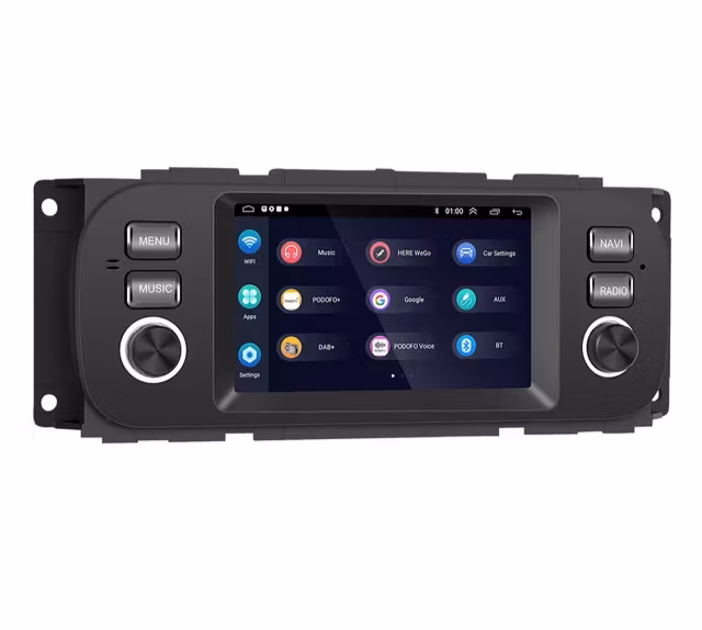 5" android 11 bilstereo Dodge ram caravan  dacota durango  neon viper  pickup ( 2001--2009) gps wifi dsp  RAM:4GB,ROM:64GB, Bluetooth rds  CarPlay android auto,4G LTE