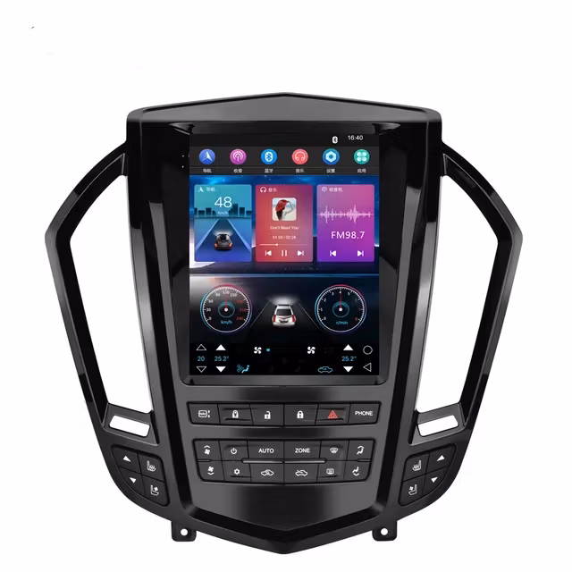 9.7"android 11  Bilstereo Cadillac SRX (2010--2011) gps wifi carplay android auto blåtand rds 32gb