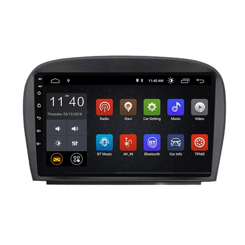 8"android 11,bilstereo Mercedes-Benz  SL R230 ,SL350,SL500,SL65,SL55,SL600 (2001--2011) rds,gps, wifi  ,32GB,blåtand, carplay  ,android auto, 4GSIM