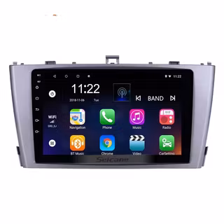 9" android 10 bilstereo  Toyota Avensis ( 2008----2015) gps wifi carplay android auto blåtand rds Dsp Rom:32gb,Ram: 2GB, 4GSIM