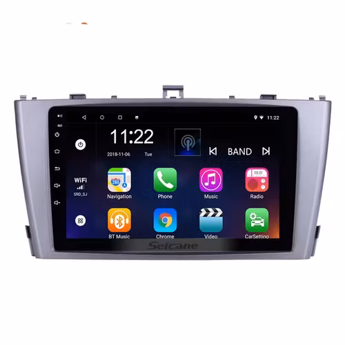 9" android 10 bilstereo  Toyota Avensis ( 2008----2015) gps wifi carplay android auto blåtand rds Dsp Rom:32gb,Ram: 2GB, 4GSIM